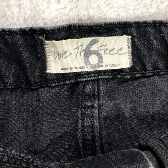 Free People We The Free Sky High Nonstretch Denim Miniskirt - Picture 8 of 9